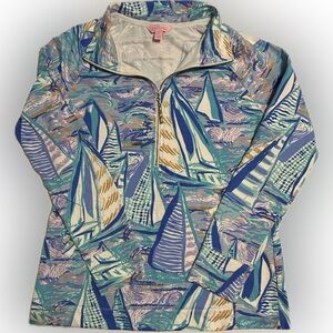 LILLY PULITZER - Women’s Sailboat Skipper Popover